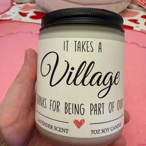 Lavender and eucalyptus Soy Candle